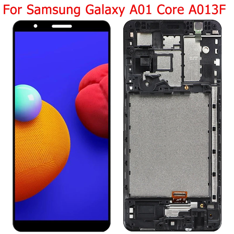 

Original A013F LCD For Samsung Galaxy A01 Core Screen LCD Display With Frame 5.3" Screen SM-A013F A013G A013M/DS Display