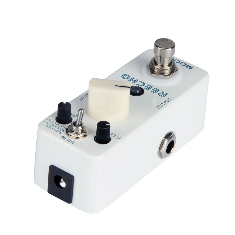 

Mooer Reecho Micro Digital Delay Effect Pedal 3 Delay Modes(Analog/Real Echo/Tape Echo) for Electric Guitar True Bypass
