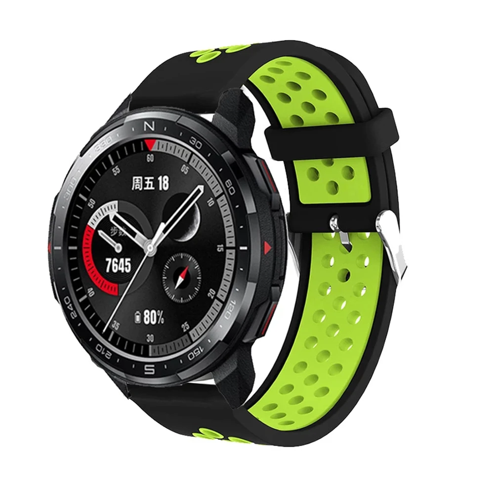 Силиконовый ремешок для умных часов Huawei Honor Watch GS Pro/GT2 Pro сменный ES браслет |