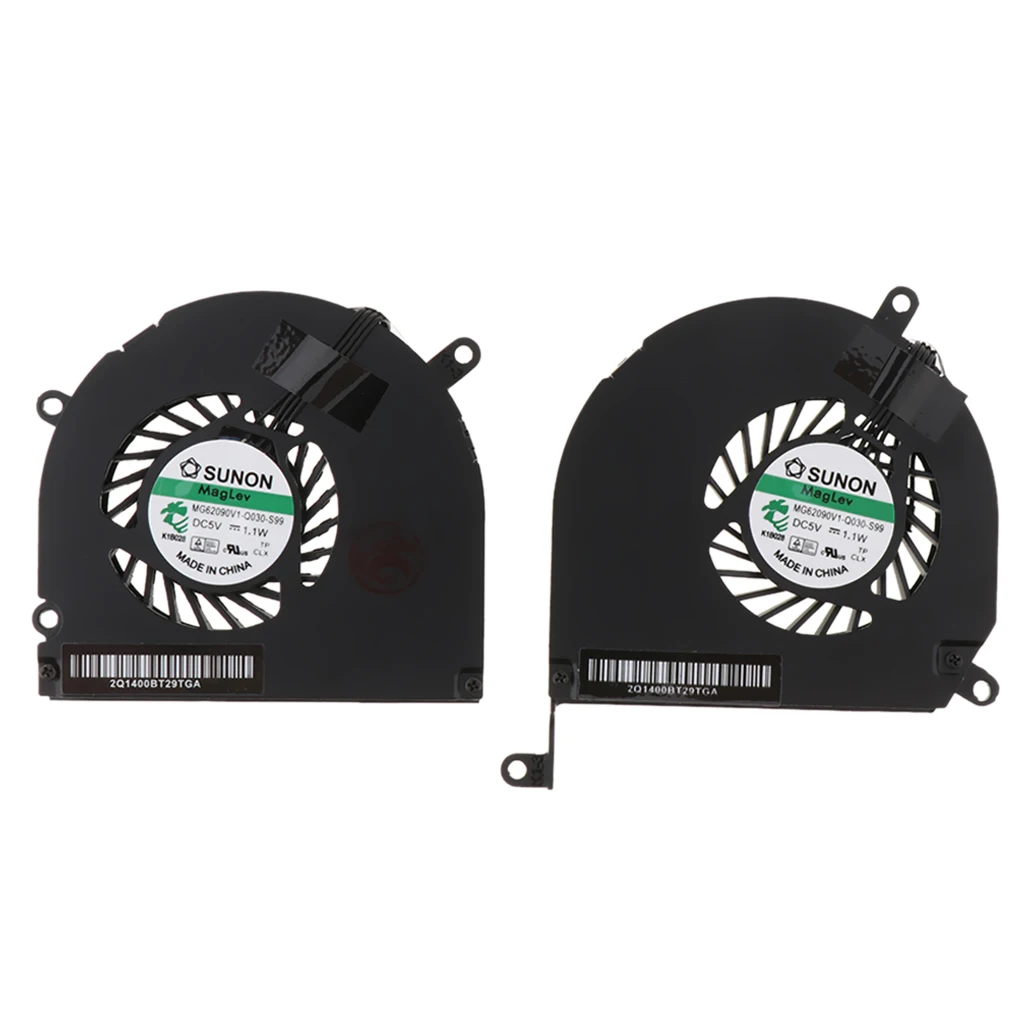 

Left Right Side CPU Fan Set for Apple Macbook Pro A1286 15inch Series Laptop Computer Replacement