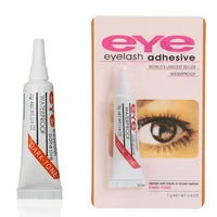 1 pc clearblack women make up fake eyelash glue strong adhesive waterproof false lash eyelash extend easy to use tool tslm2