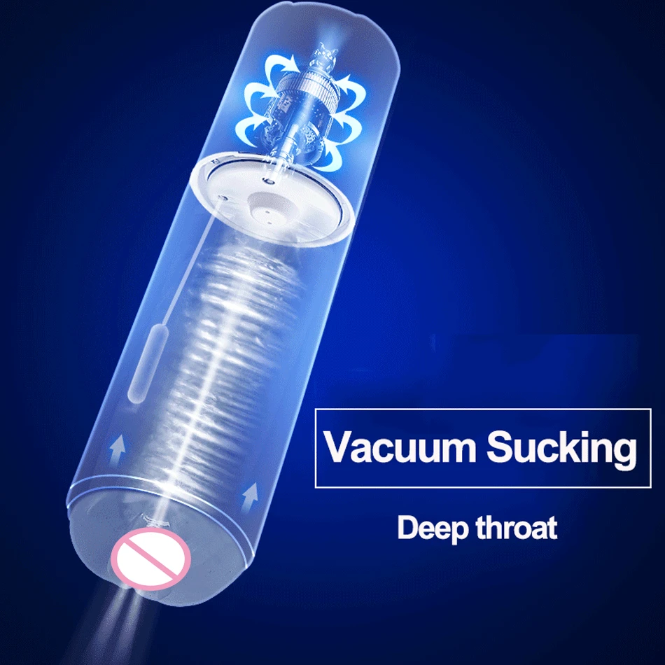 Реалистичная Вагина Мужской мастурбатор Глубокая глотка автоматическая