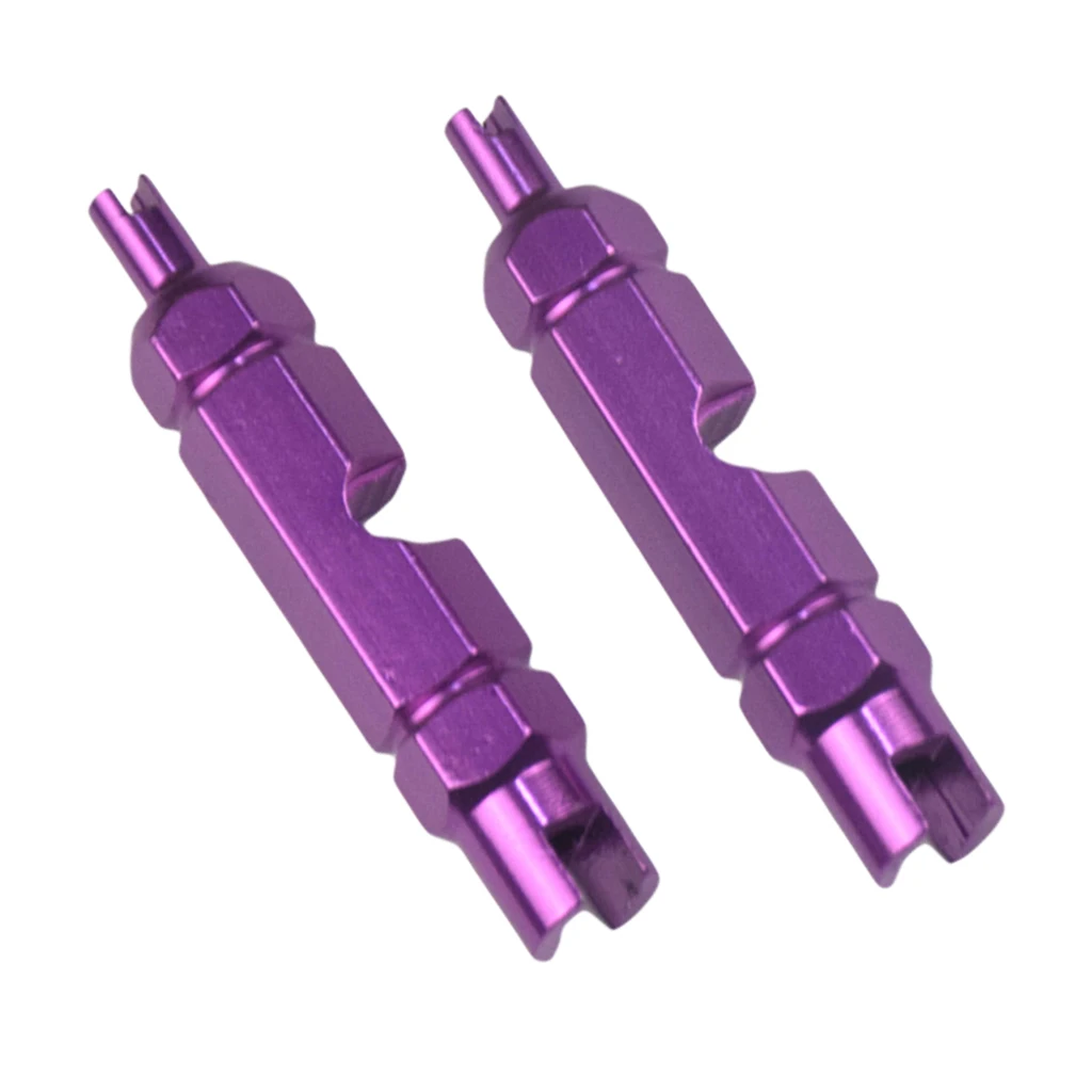 

2xBike Tube Tire Valve Core Remove Tool Remover For Schrader Presta Extender NEW