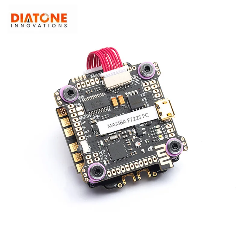 Контроллер полета MAMBA F722S OSD &amp F50PRO 50A 3-6S Dshot1200 FPV Racing бесщеточный ESC для