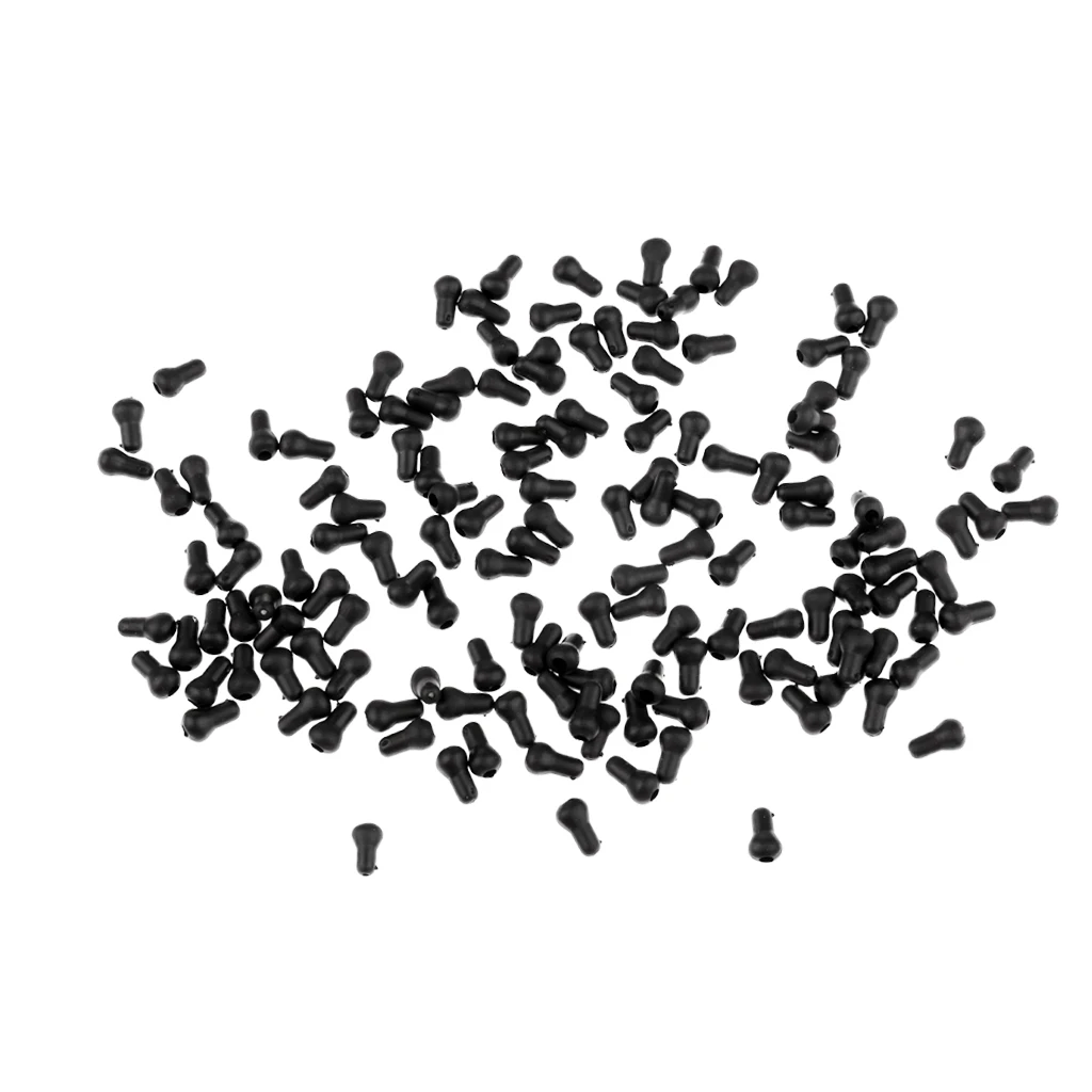 

150x Карп Рыболовный буфер бусины узел линии протектора терминала снасти Rig бусины