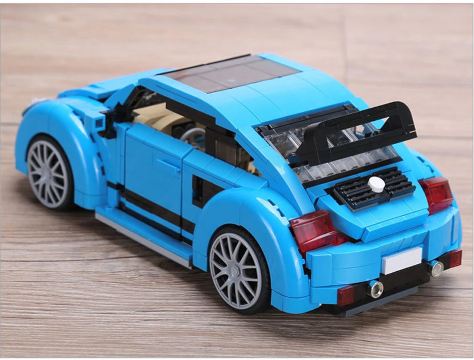 944 шт. DIY пчелы автомобильный строительный блок 3D городской грузовик творческий