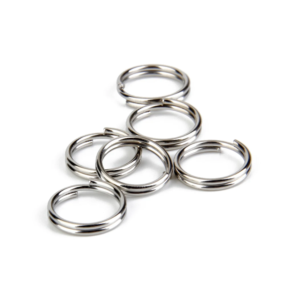 

Connector 200x Double Split Rings 1.2x12mm Rings for Results