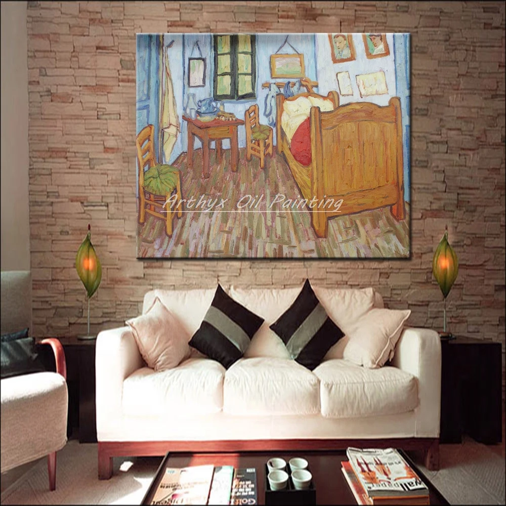 

Hand Made Bedding Rom Of Vincent Van Gogh Reproduction Oil Paintings On Canvas Wall Art Picture For Living Room Hotel Home Decor