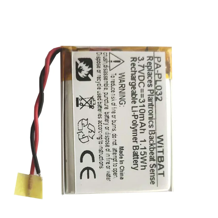 TTVXO 310mAh Battery for Plantronics Backbeat Sense Wireless Bluetooth Headset AHB403029PS | Smart Accessories