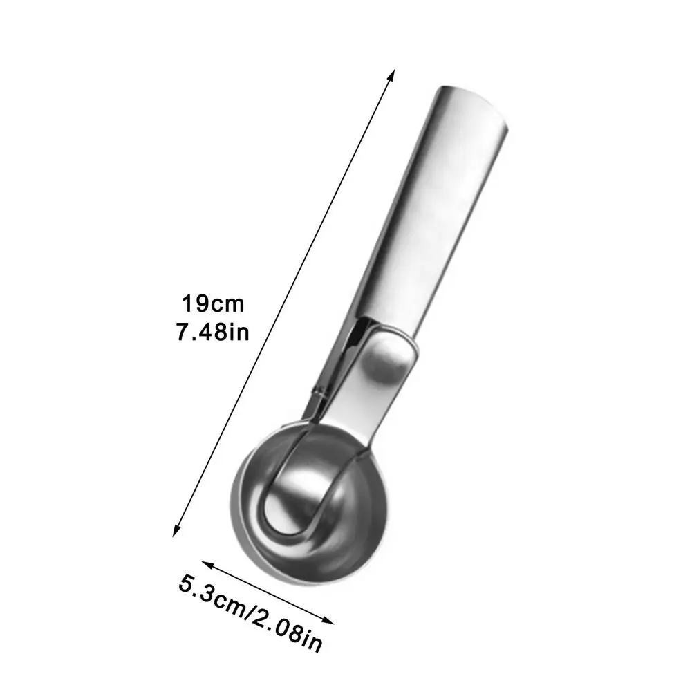 Ковш для печенья из нержавеющей стали с триггерами 2 размера | Дом и сад