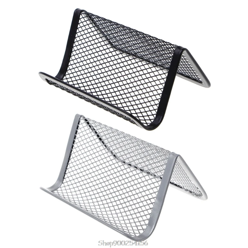 

Metal Mesh Business Card Holder For Desk Office Business Card Holder Collection N06 20 Dropship