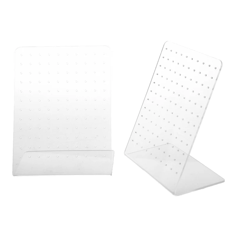 

2 pieces of display Supports display of earrings transparent