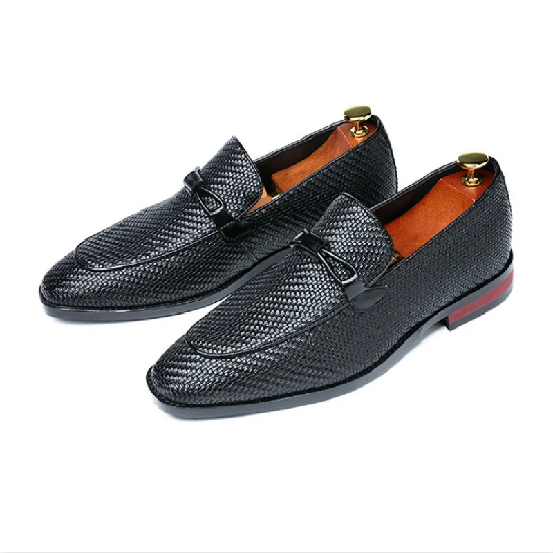 Осенняя повседневная мужская кожаная обувь модные ботинки оксфорды Роскошные