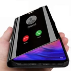 Зеркальный чехол для Xiaomi mi 9 t mi9t 9 t a2 lite, чехол-подставка Xiomi Xaomi Redmi Note 7 7a k20 pro Red Mi go 6 5 Pro 6A s2, откидной Чехол