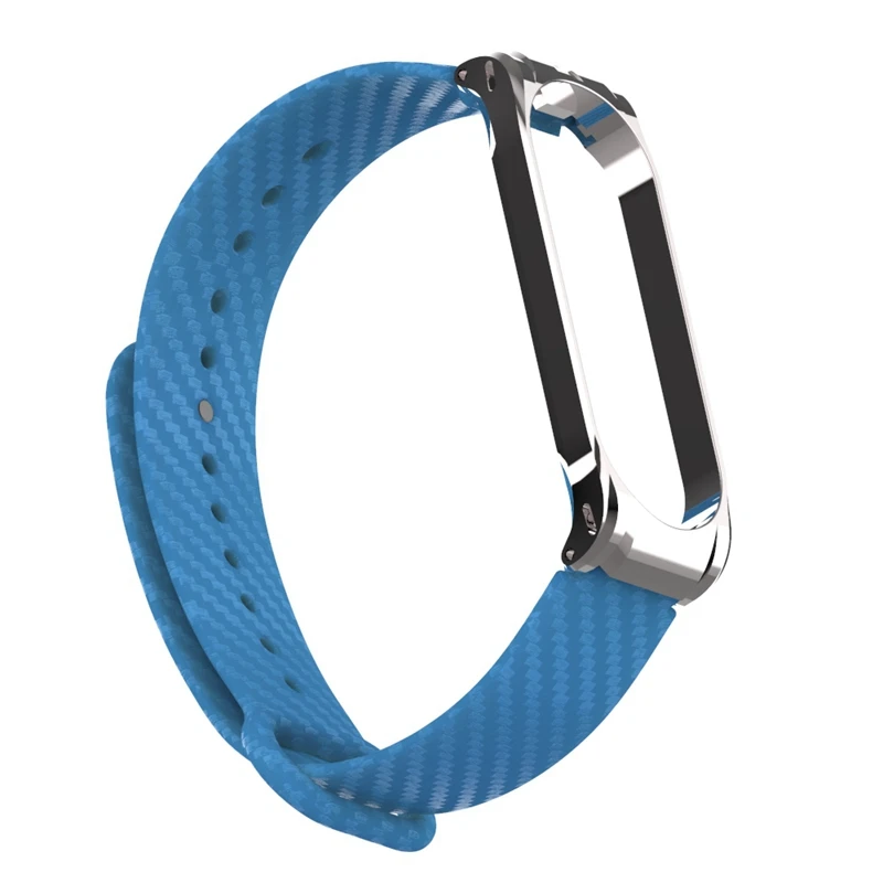 OLLIVAN mi Band 4 ремешок из кремния и углеродного волокна для Xiaomi mi Band 4 ремешок с металлической рамкой чехол-браслет mi band 4 Correa черный розовый