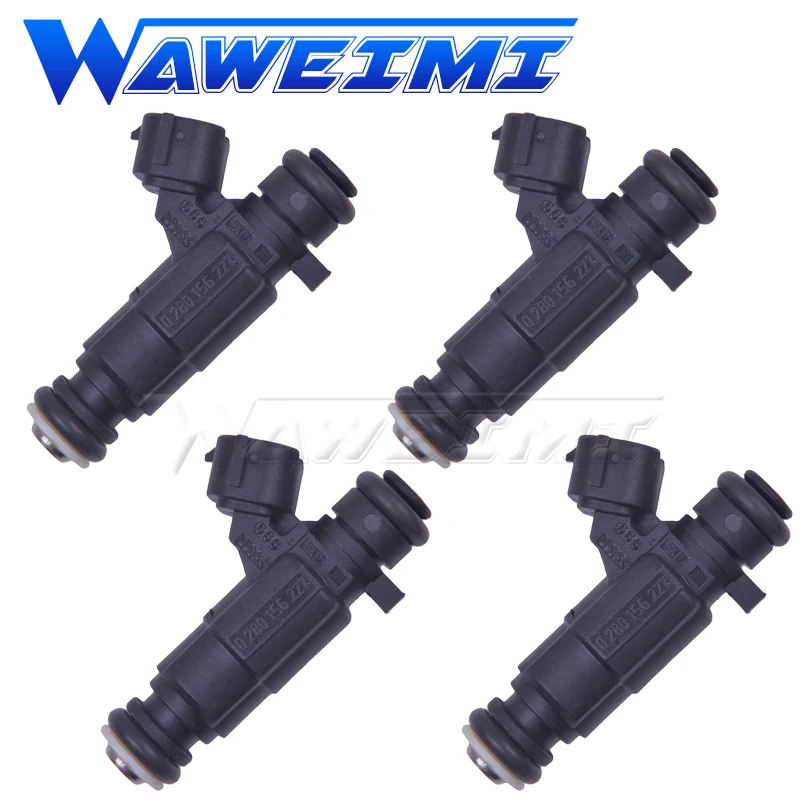 WAWEIMI 4 Pieces Hot Genuine Fuel Injector OE 02800156227 2005 - 2016 Bentley Continental Coupe Flying Spur 6.0L