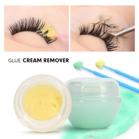 genie eyelash extension remover cream light aloebanana flavor creamadhesive remover low irritation for sensitive skin5g