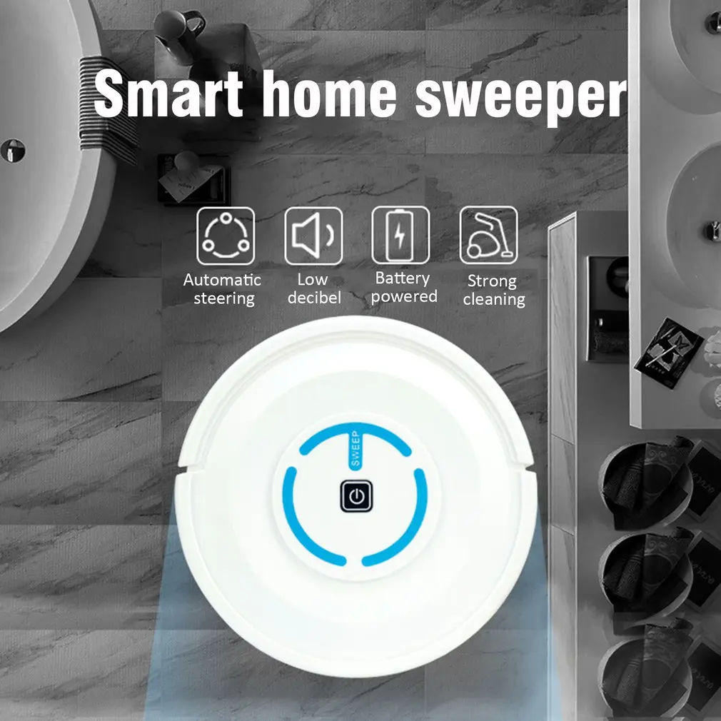 Multi-functional Cleaning Robot Smart Sweeping Floor Dirt Dust Vacuum Cleaner Auto Sweeper | Дом и сад