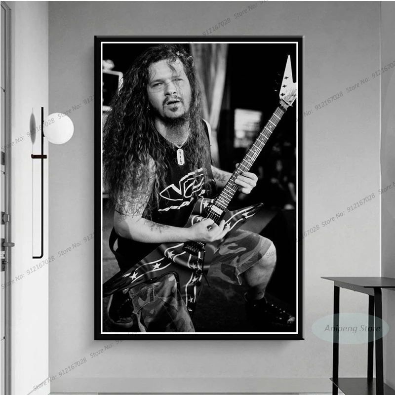 Картина маслом искусство музыка рок звезда легенда гитарист постер печать на