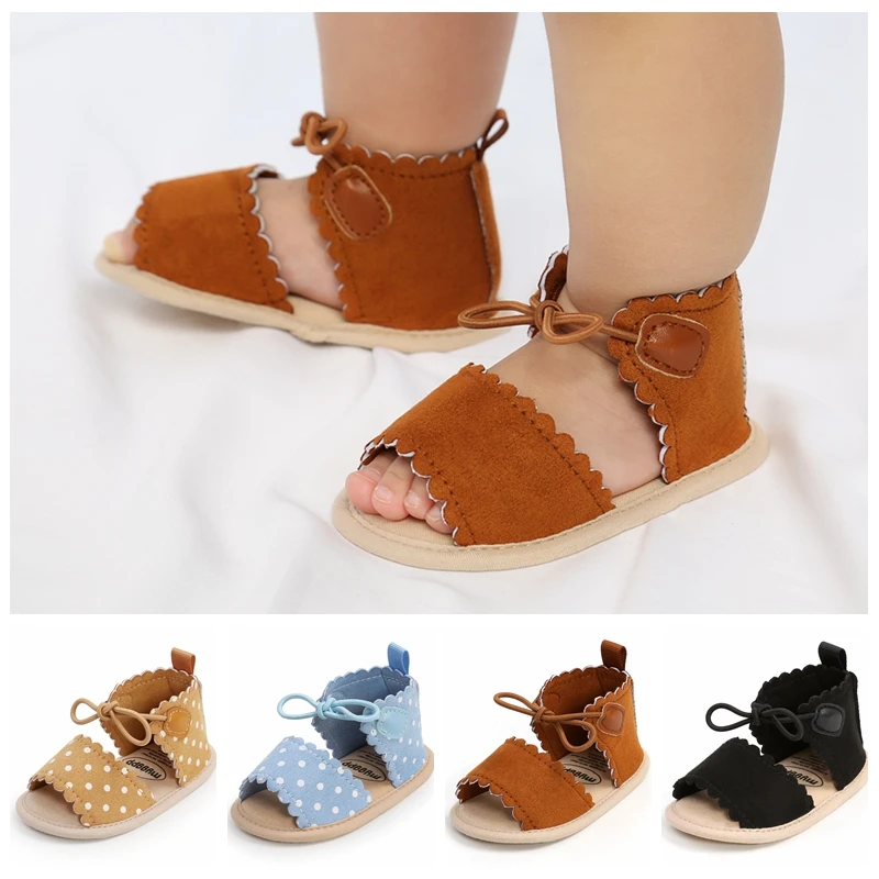 

Summer 2021 Infant Girls Shoes Vintage Baby Girls Sandals Toddler Non-slip Sandals Fashion Prewalker