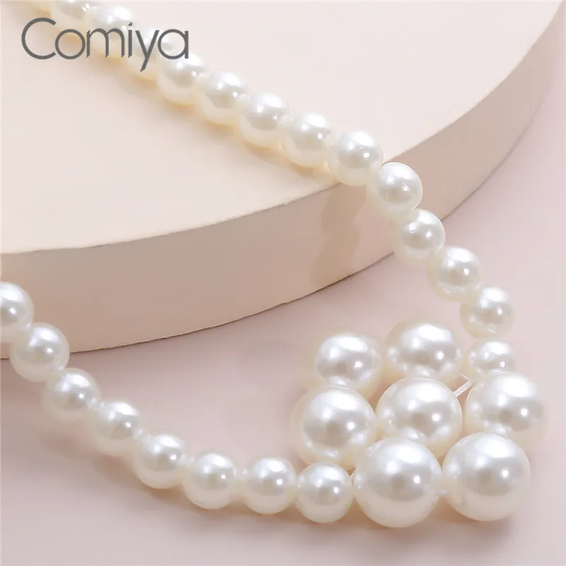 Ожерелье Comiya с большим кулоном в виде цветка акриловые бусины аксессуары Collare