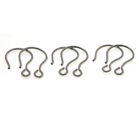 50pcslot 10x16mm 316 stainless steel earrings hooks clasps findings for diy jewelry making hook earwire hoops accessories