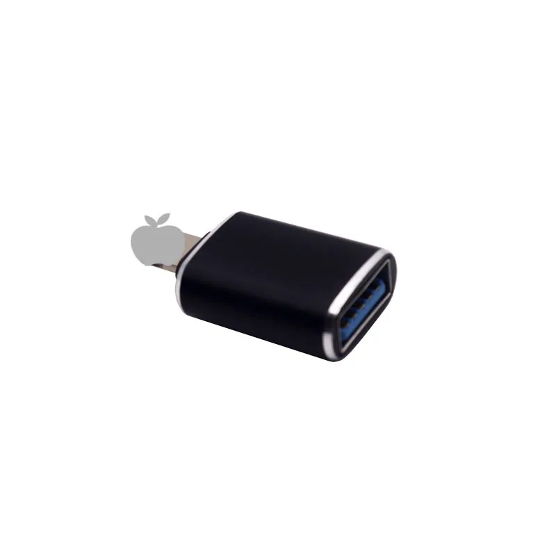 

Aluminum alloy shell Apple OTG adapter is suitable for Apple to USB mobile phone adapter data connection U disk, etc.