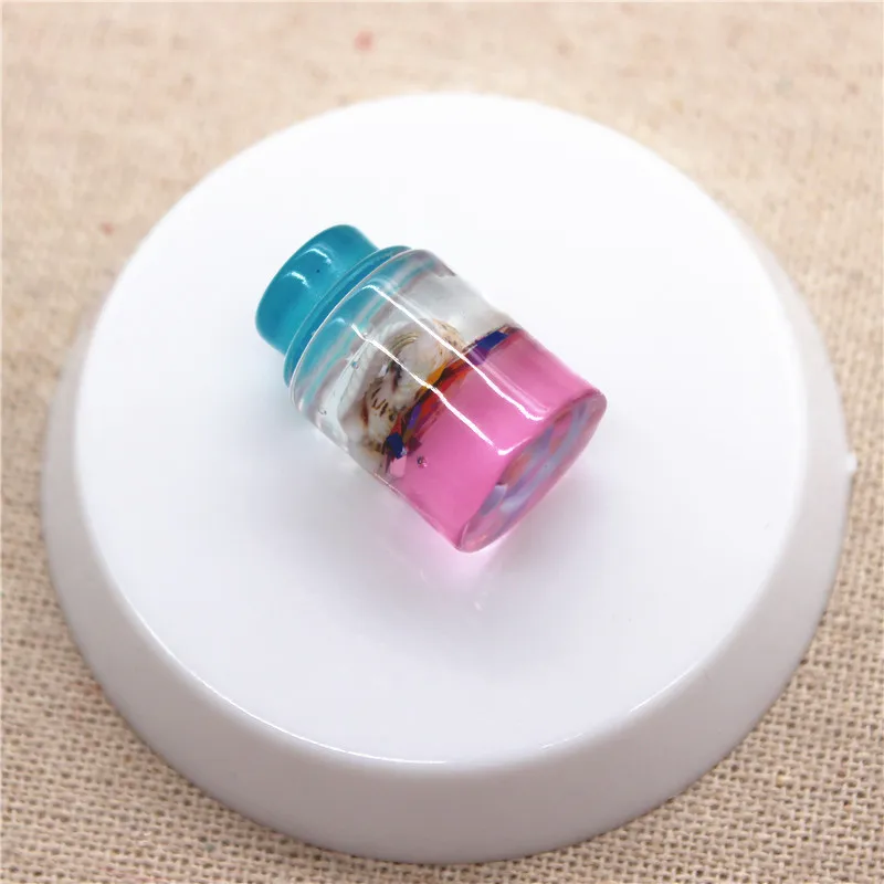 10 шт. милые новые 3D каучуковые дрейфующие бутылки миниатюрные художественные