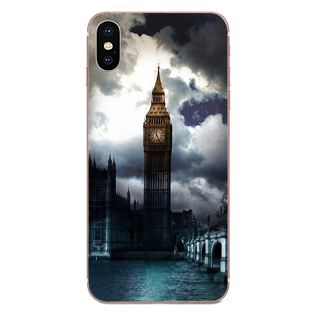 Высокое качество для Apple iPhone 11 Pro X XS Max XR 4 4s 5 5C 5S SE 6 6S 7 8 Plus Британский Лондон Биг Бен