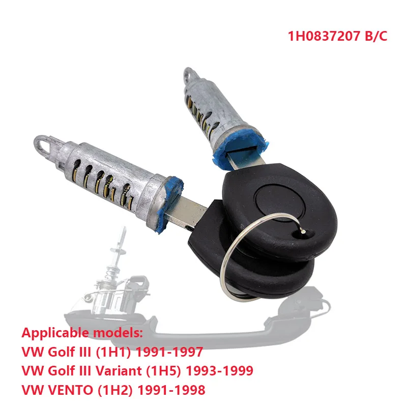 Набор для ремонта автомобильных замков VW Golf III Variant VENTO 1991-1999 1H0837207C 1H6 827571