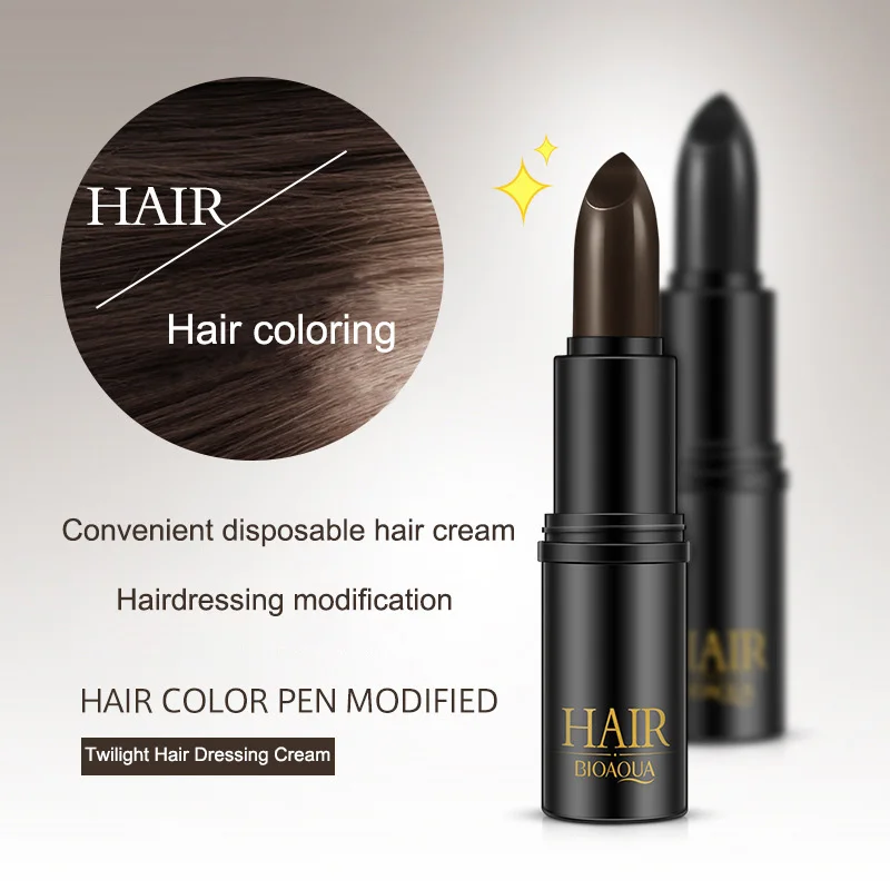 

Temporary Hair Dye Cream Mild Fast One-off Color Pen Cover White Hair DIY Styling Makeup Stick J9