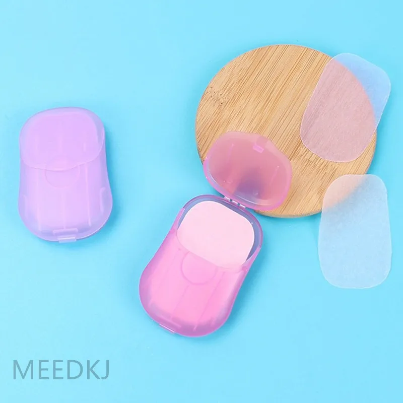 1 шт. мыло портативный бумажный пакет для мытья рук таблетки мини путешествий