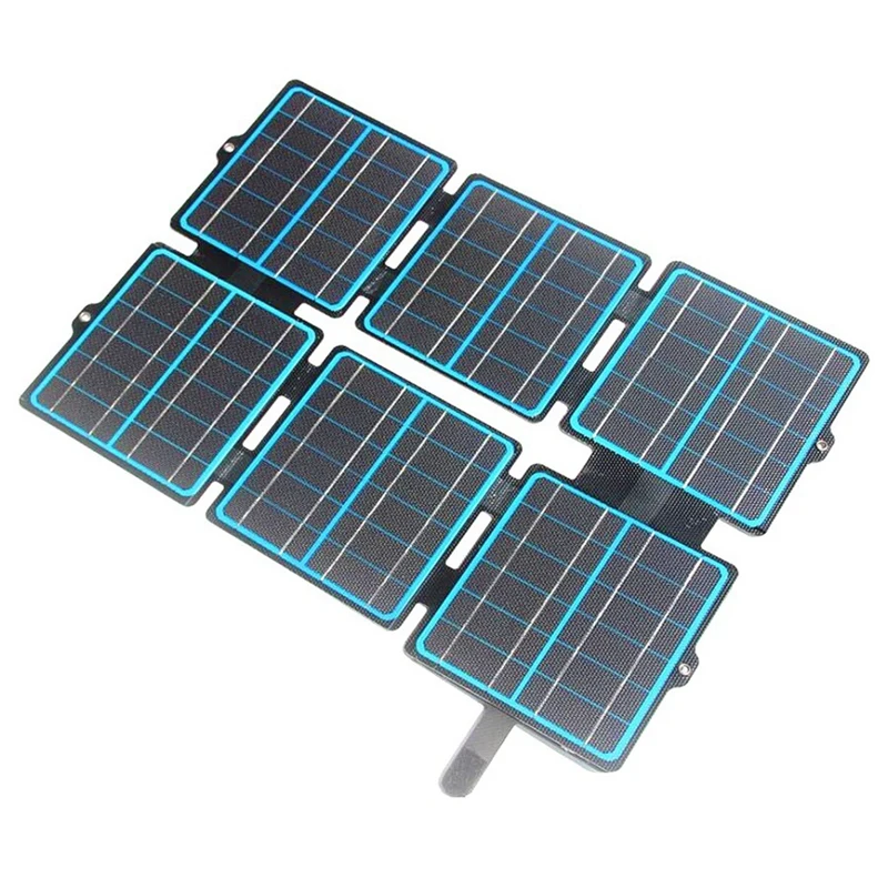 

30W ETFE Solar Charger Mobile Phone Power Bank Charger ETFE Solar Panel Folding Bag Waterproof
