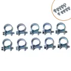 10 шт.компл. автомобильные зажимы для топливного шланга, зажимы для шлангов, набор мини-зажимов, зажимы для воздушной трубы из углеродистой стали, шланг для авто, бензин U6k4