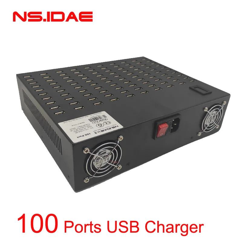 Фото 100 портов USB зарядное устройство адаптер питания настенная Быстрая Зарядка 100 портов USB зарядное устройство адаптер питания настенная Быстрая Зарядка