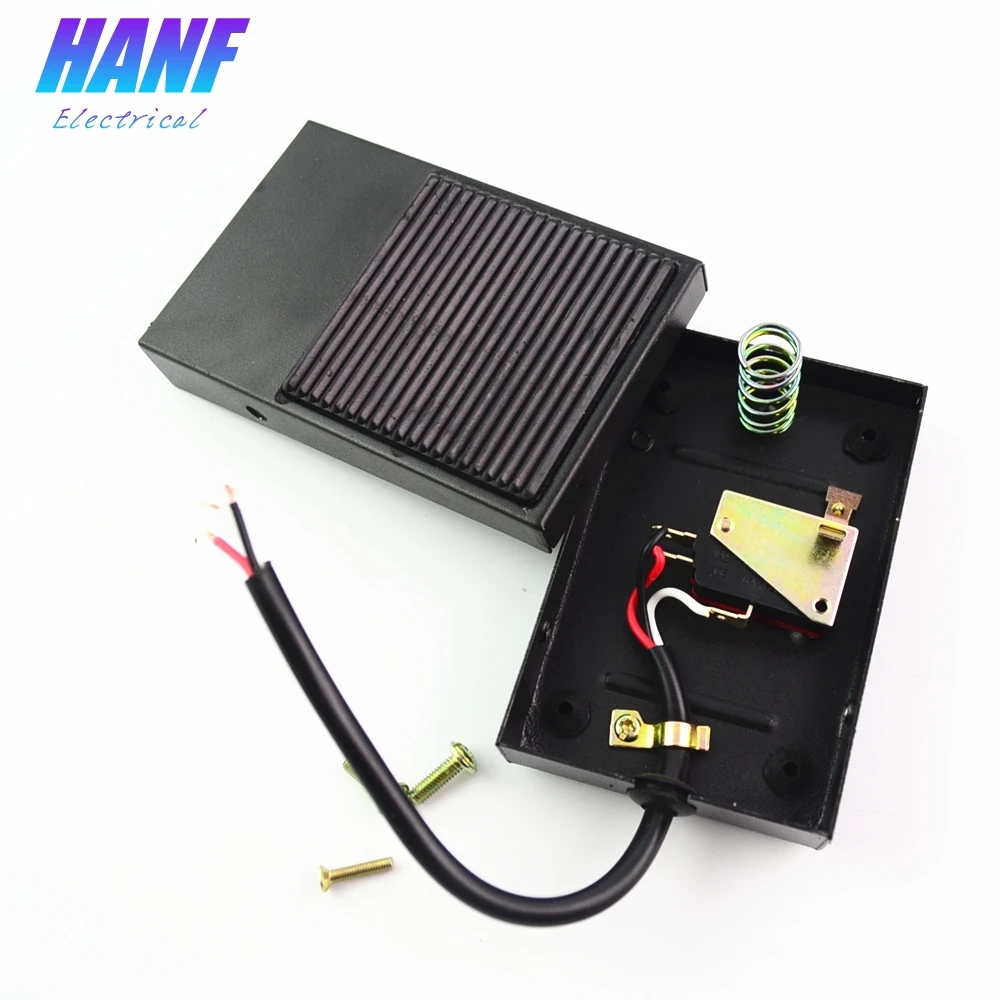 1 шт. Металлический ножной переключатель контроллер SPDT педалью