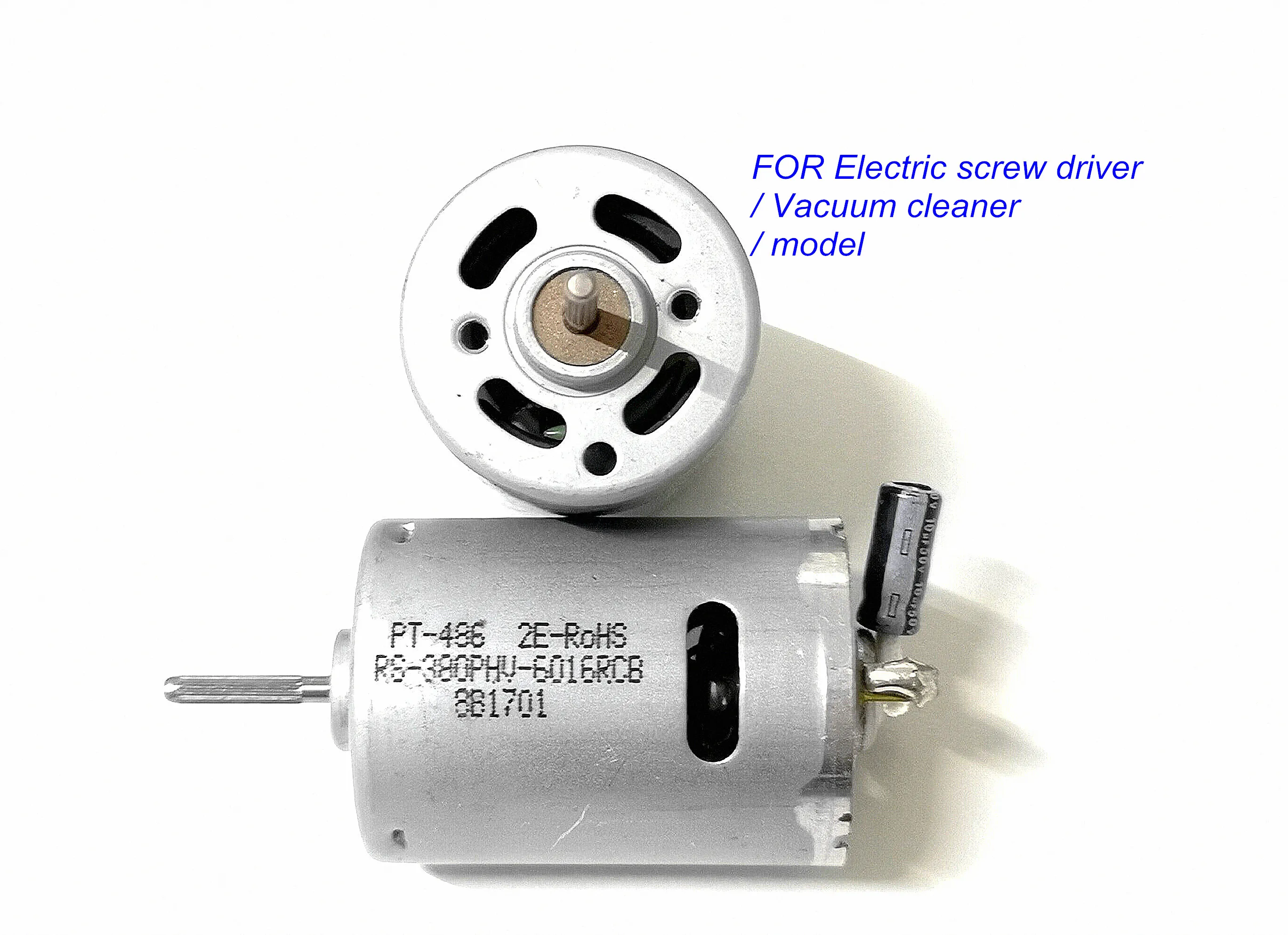 RS-380 Electric screw driver DC Motor 4.5V 7.2V 6V 24000rpm Vacuum cleaner 20W motor diy ship Car model |