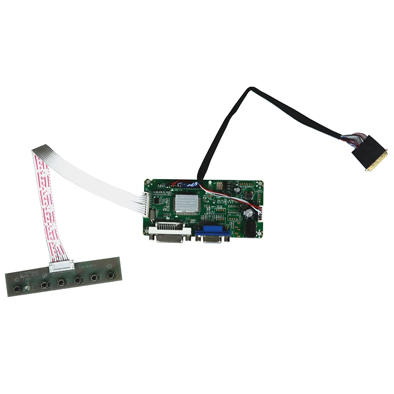 

New Arrival DVI DVA LCD Controller Board LVDS DIY Kit For 15.6inch LP156WH4(TL)(N2) 1366x768 Screen
