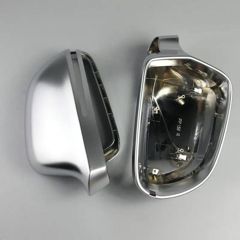 Матовый хромированный зеркальный чехол боковое зеркало заднего вида крышка S Line