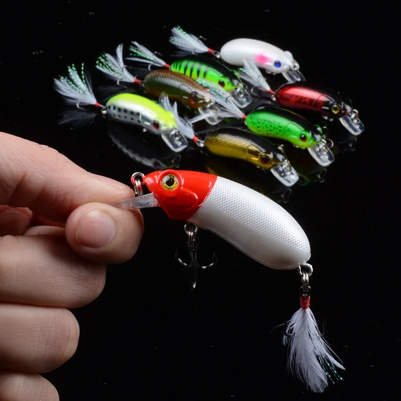 

Hot Sale 6cm 9.8g Minnow Fishing Lures Lifelike Isca Artficial Hard Bait Bass Topwater Pesca Wobblers Crankbait Fishing Tackle