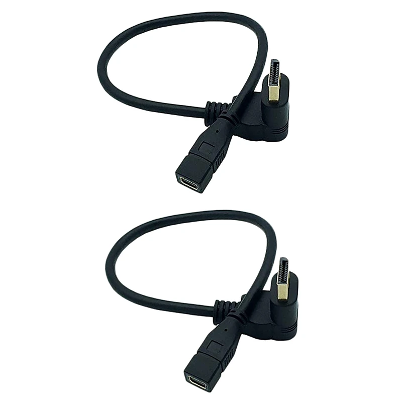 Displayport Мужской (под углом 90 градусов) для Mini Женский удлинитель адаптер кабель 0 3