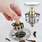 1 шт., универсальный металлический фильтр для раковины