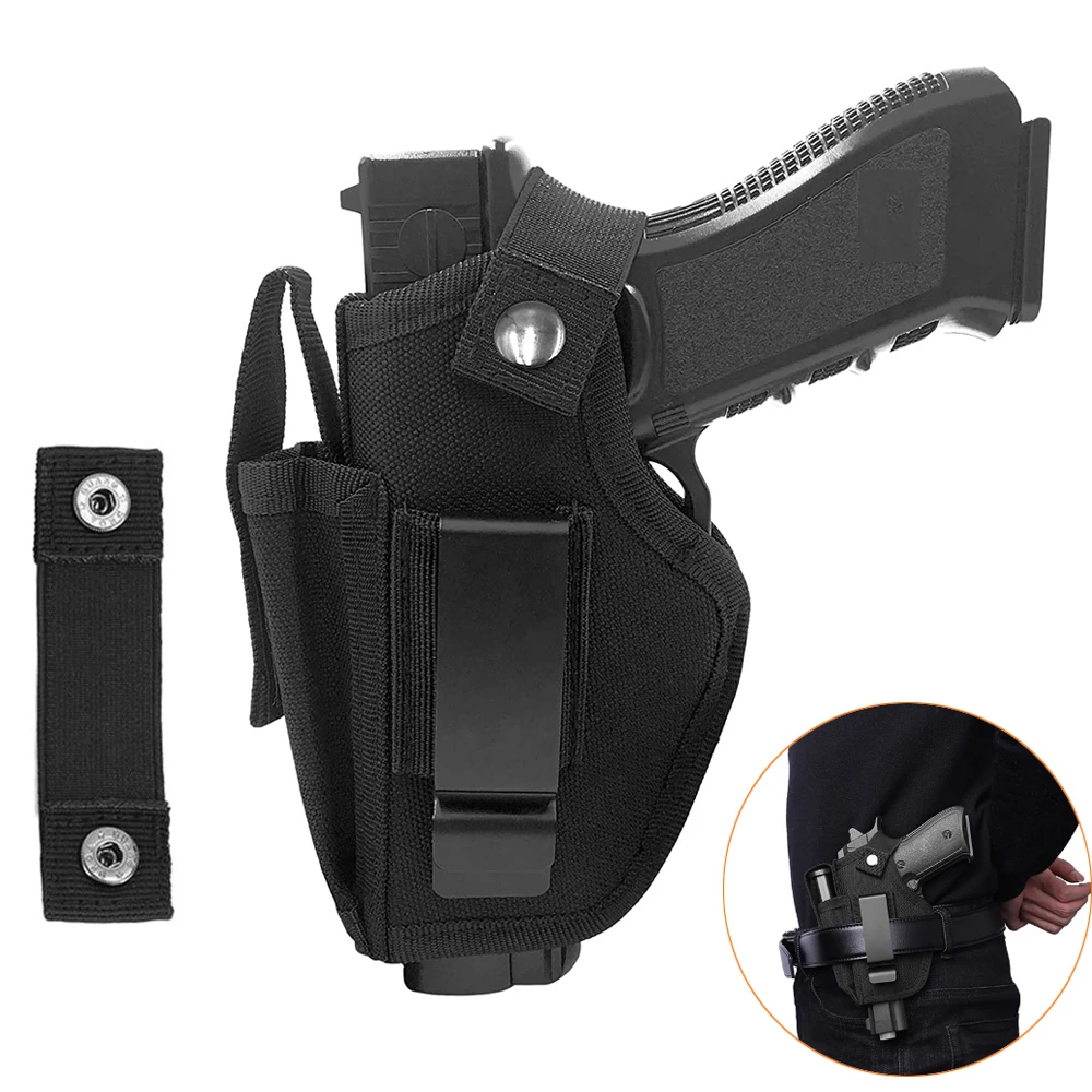 

Универсальная кобура для пистолета для скрытого оружия с магнитной сумкой, тактический держатель для пистолета IWB OWB для правой и левой руки