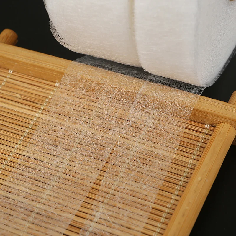 70yards 10-30mm White Double Faced Adhesive interlining Non-woven Interlinings Fabric Sewing Patchwork DIY Garment Accessories | Дом и сад