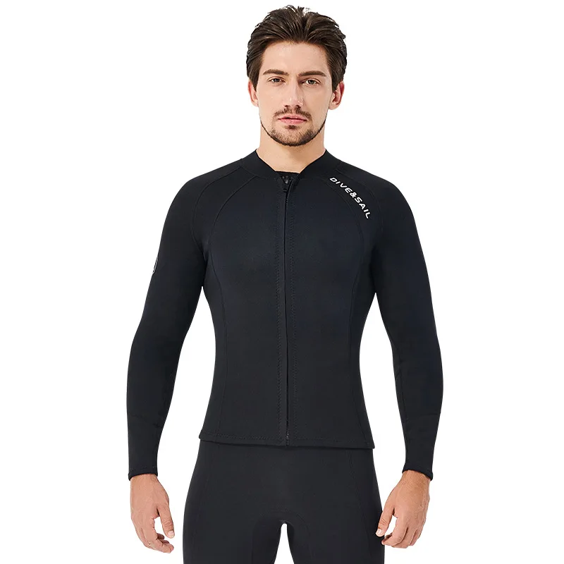 

DIVE SAIL New Neoprene Wetsuit Tops Long Sleeve Swimsuit Shirt Womens Anti-UV Spearfishing Swim Diving Wetsuits Jacket for men