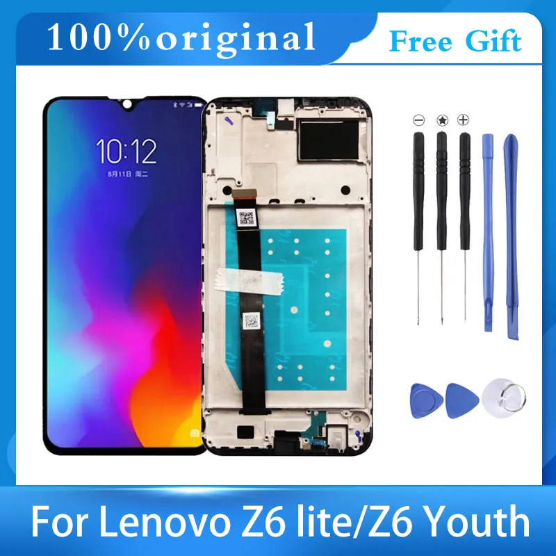 ЖК-дисплей и сенсорный экран AAA + Lenovo Z6 Youth / lite L38111 сменный дигитайзер в сборе