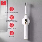 Насадки для электрической зубной щетки Oclean X Sonic, усовершенствованная Водонепроницаемая автоматическая зубная щетка, перезаряжаемая через USB