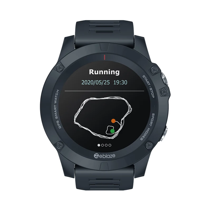 Zeblaze VIBE 3GPS умные часы мультиспортивные GPS ГЛОНАСС позиционирование монитор для