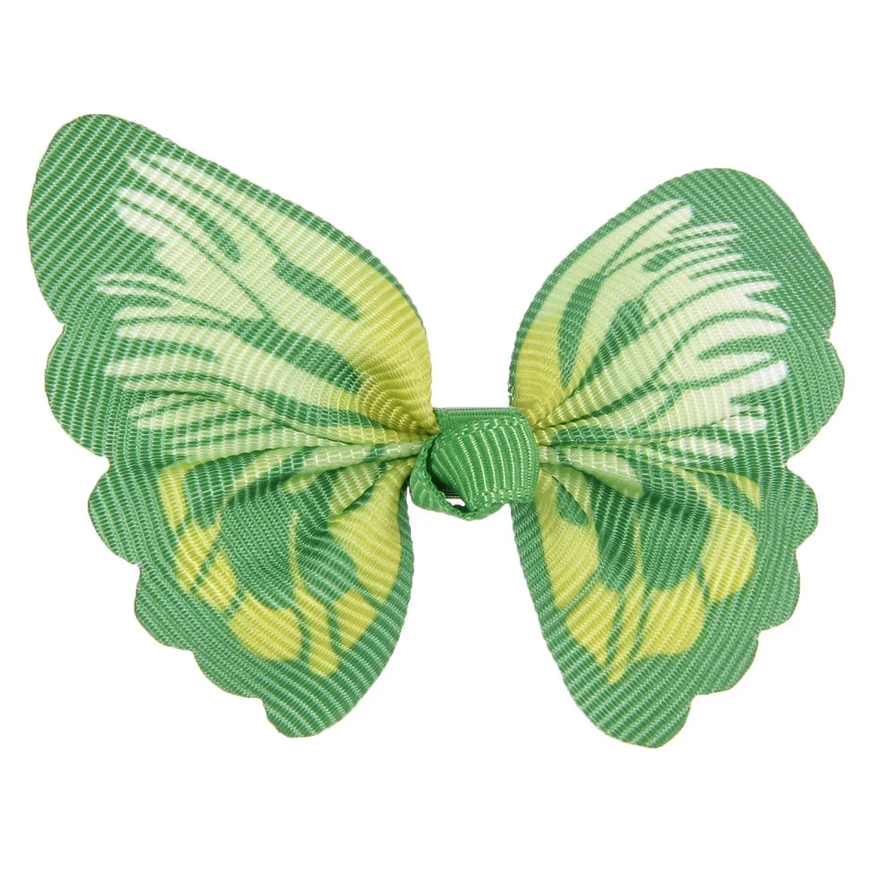 10 шт./лот лента ручной работы с бантом Детская повязка на голову Заколка Для