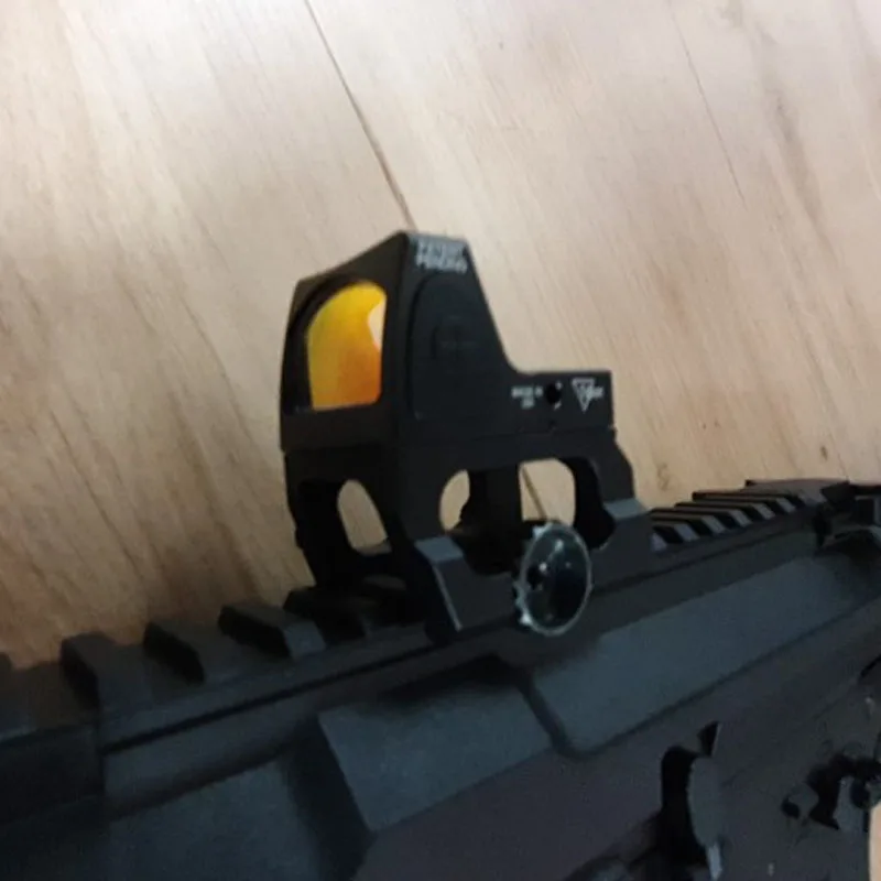 Тактический стояк крепление Trijicon RMR Red Dot прицел для охоты страйкбол AR 15 10 шрам